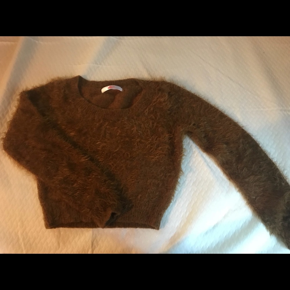 American apparel fuzzy sweater